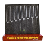 Welch Pattern Tuning Fork Set